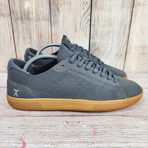 Flux Adapt Trainer Men's Size 10 Gray Gum Barefoot Athletic Knit Shoes Sneaker